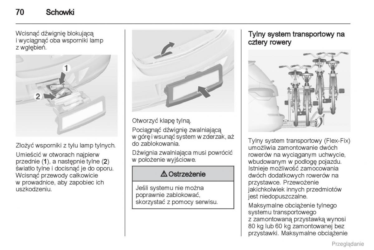 manual  Manual Opel Astra J instrukcja / page 71