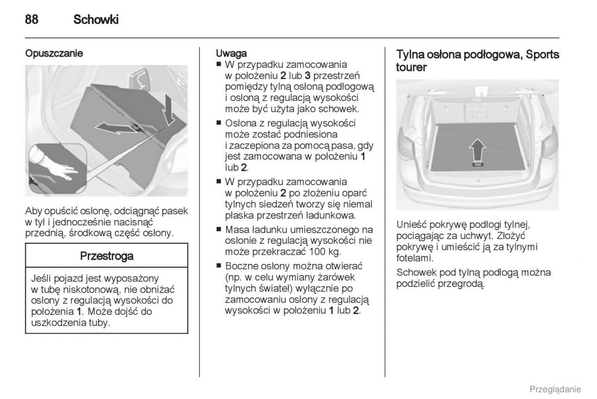 manual  Manual Opel Astra J instrukcja / page 89