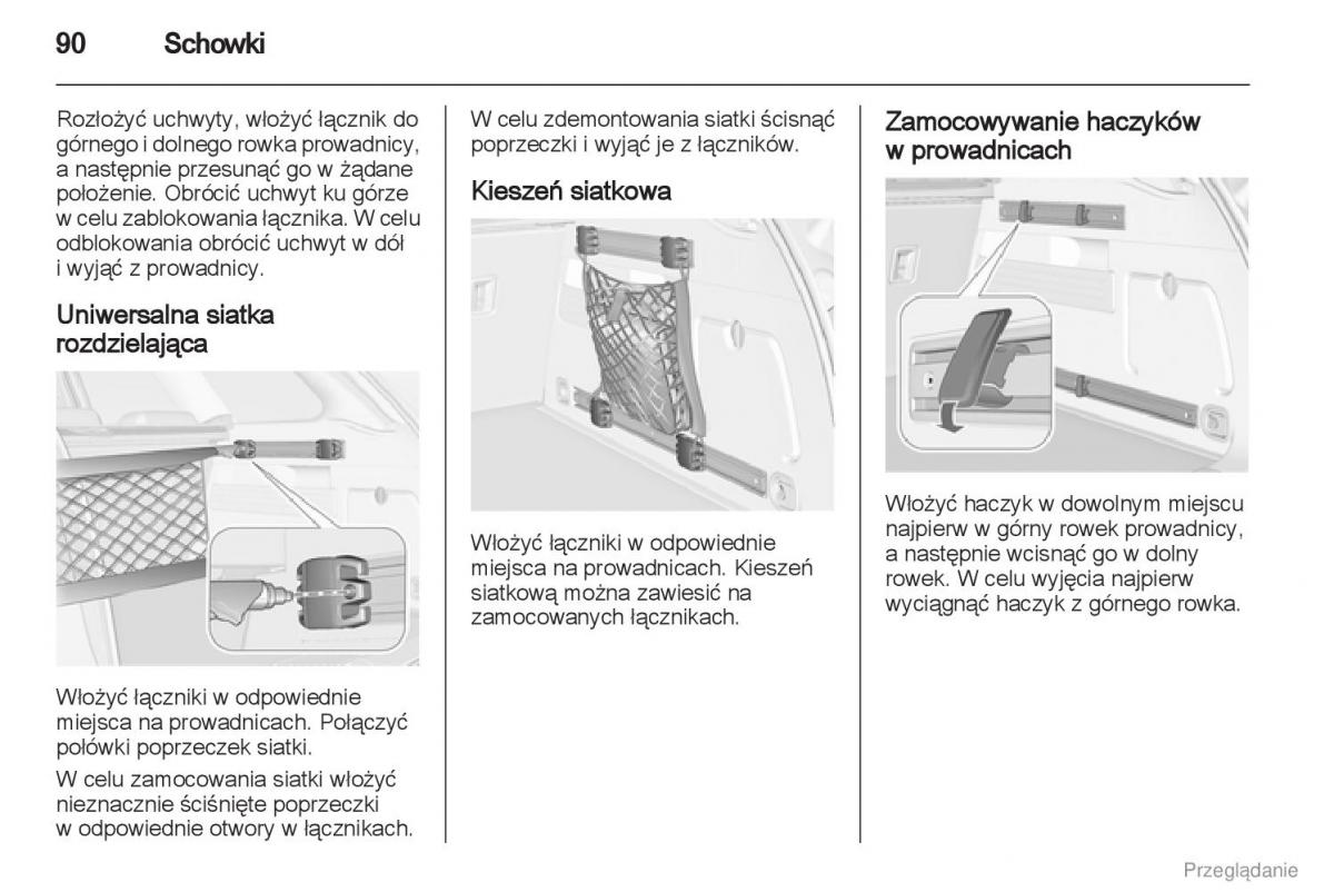 manual  Manual Opel Astra J instrukcja / page 91