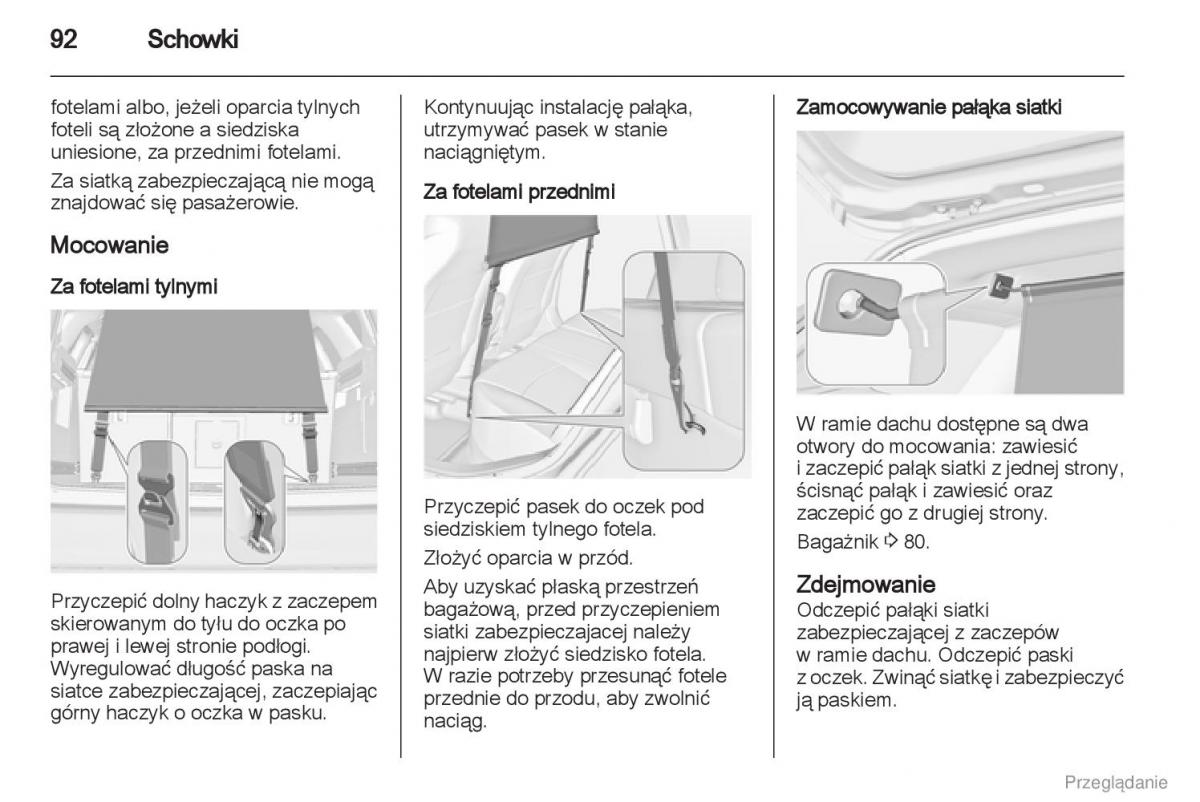 manual  Manual Opel Astra J instrukcja / page 93