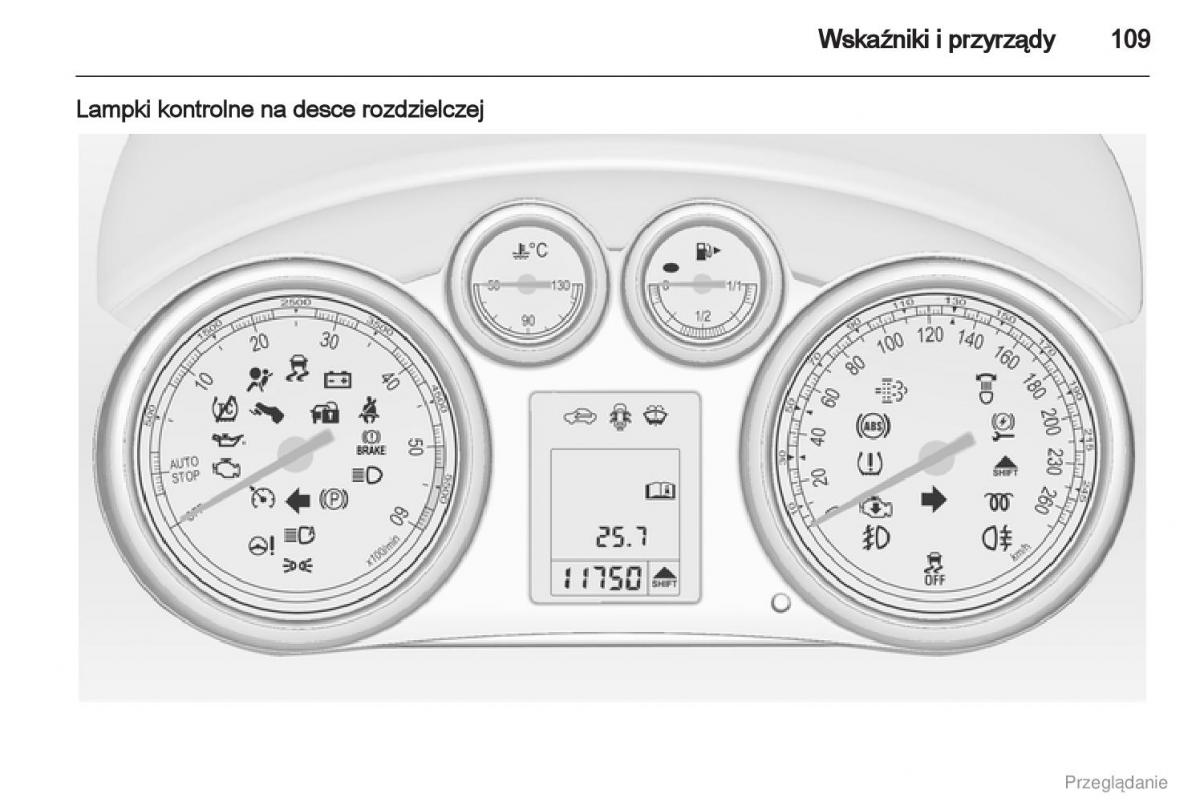 manual  Manual Opel Astra J instrukcja / page 110