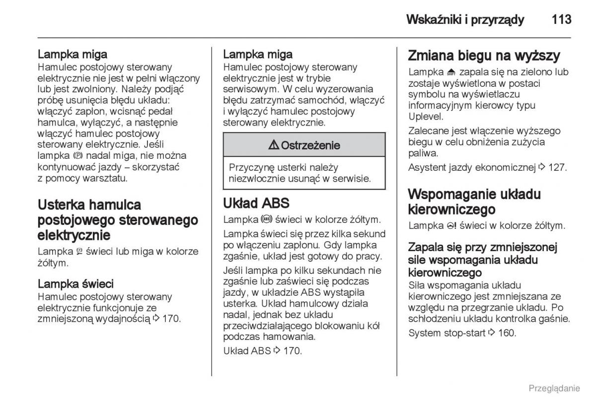 manual  Manual Opel Astra J instrukcja / page 114