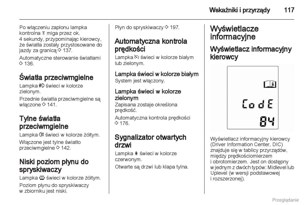 manual  Manual Opel Astra J instrukcja / page 118