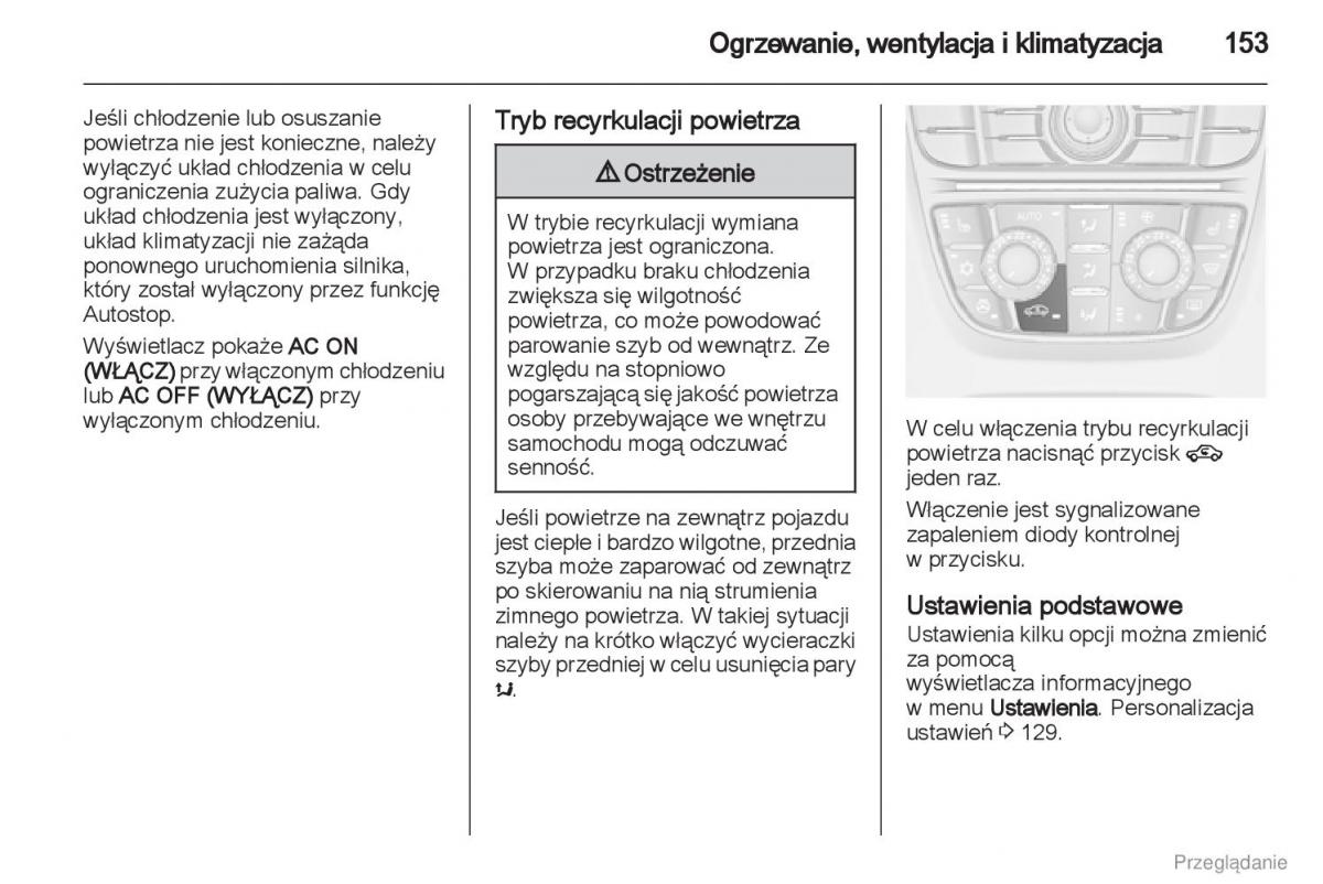 manual  Manual Opel Astra J instrukcja / page 154