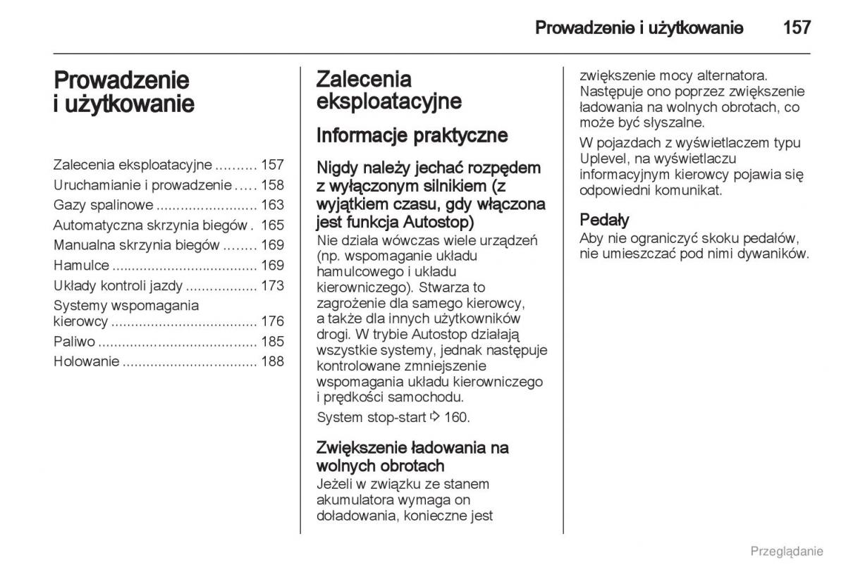 manual  Manual Opel Astra J instrukcja / page 158