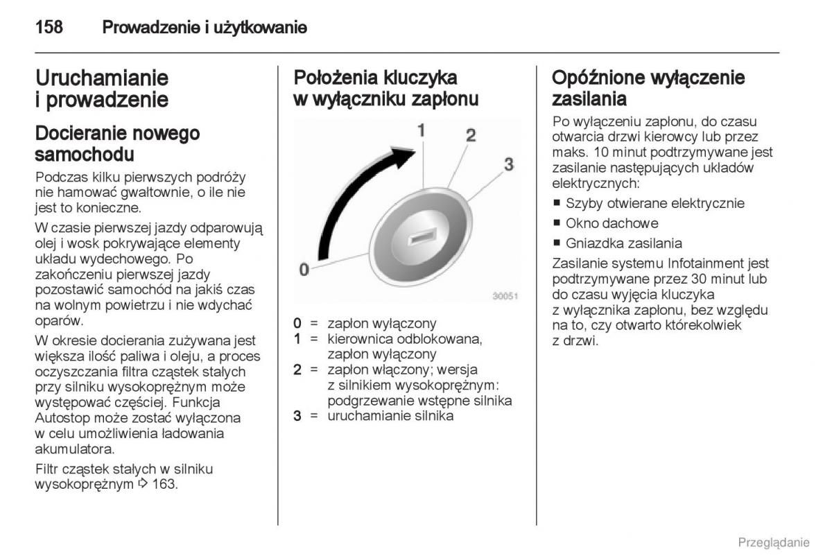 manual  Manual Opel Astra J instrukcja / page 159