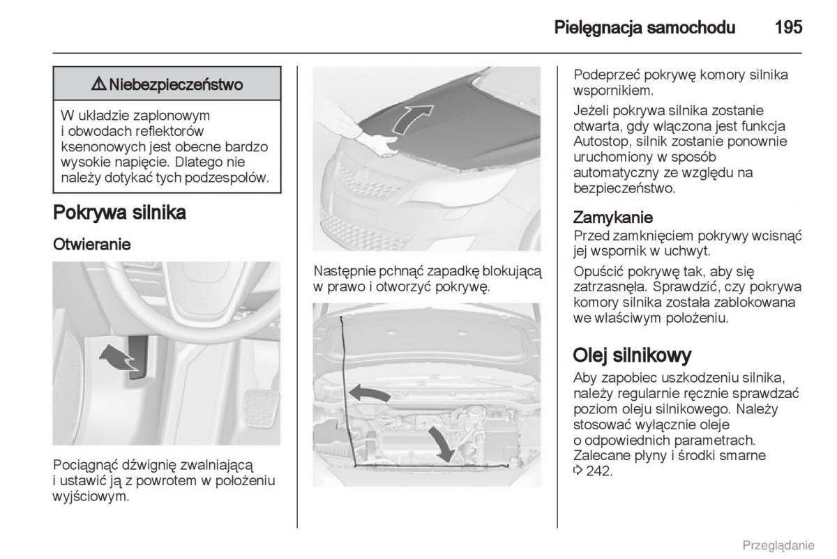 manual  Manual Opel Astra J instrukcja / page 196