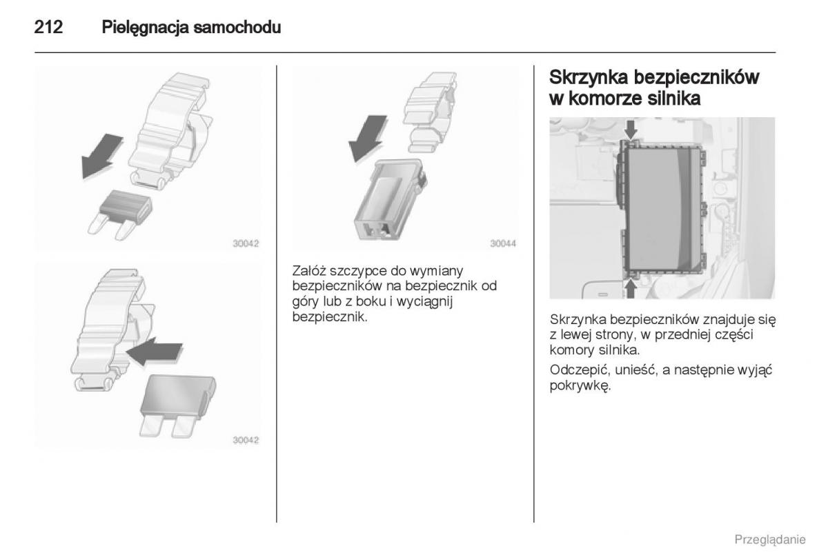 manual  Manual Opel Astra J instrukcja / page 213