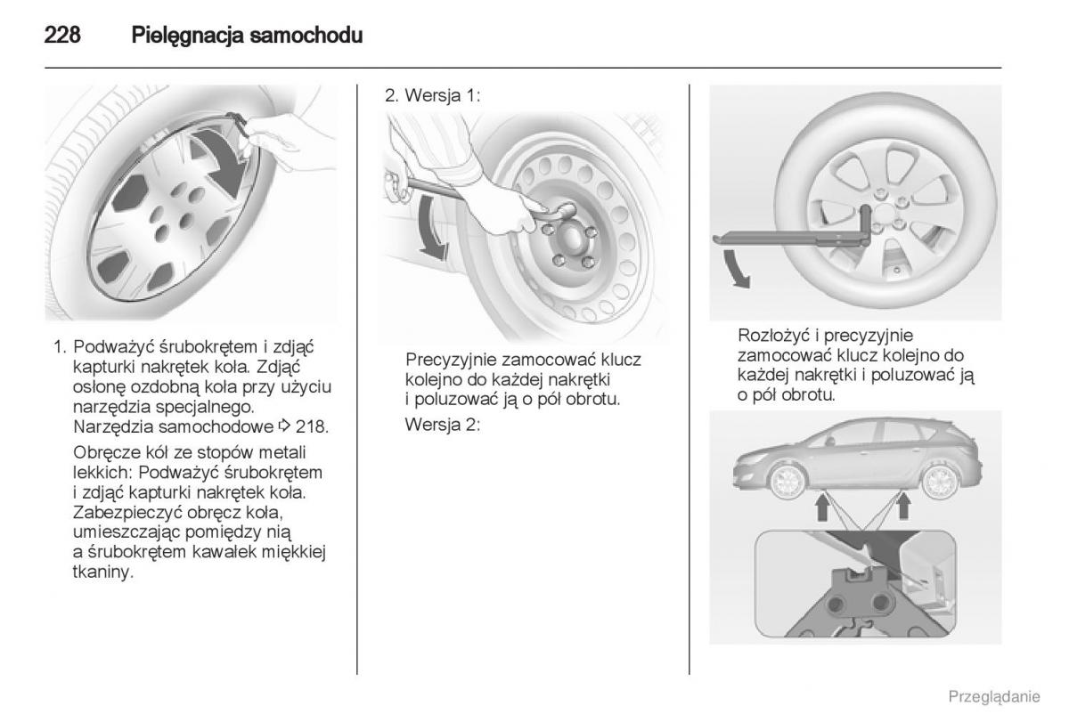manual  Manual Opel Astra J instrukcja / page 229