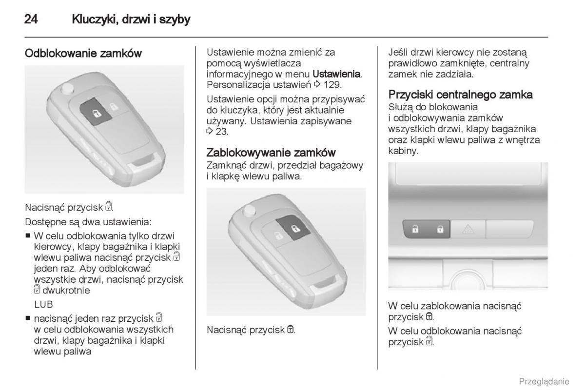 Manual Opel Astra J instrukcja obslugi / page 25