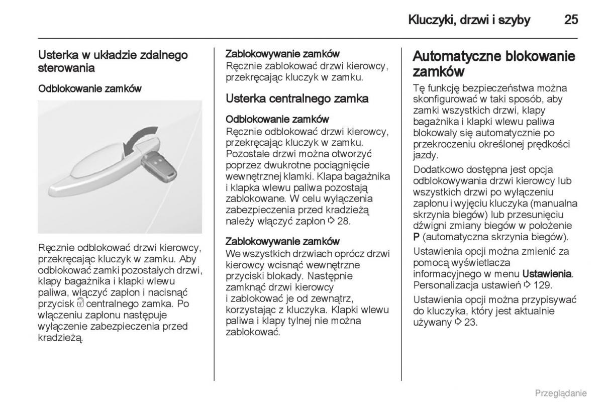 manual  Manual Opel Astra J instrukcja / page 26