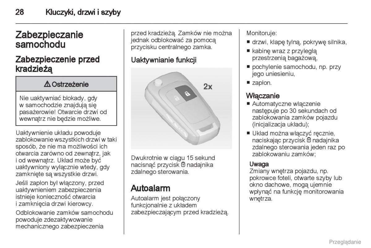 manual  Manual Opel Astra J instrukcja / page 29