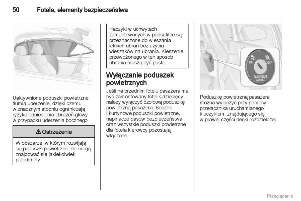 manual  Manual Opel Astra J instrukcja / page 51