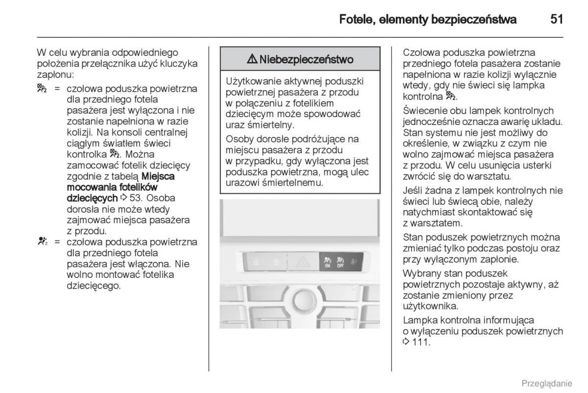 manual  Manual Opel Astra J instrukcja / page 52