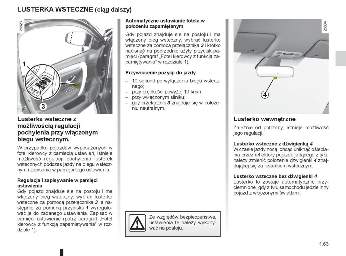 renault laguna 3 iii instrukcja obslugi / page 69