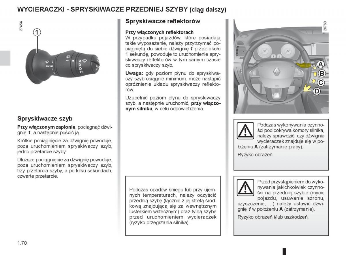 renault laguna 3 iii instrukcja obslugi / page 76