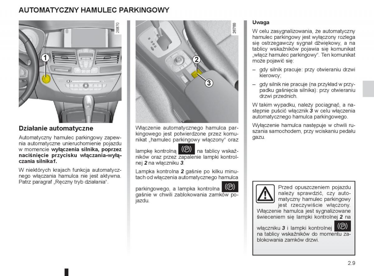 renault laguna 3 iii instrukcja obslugi / page 89