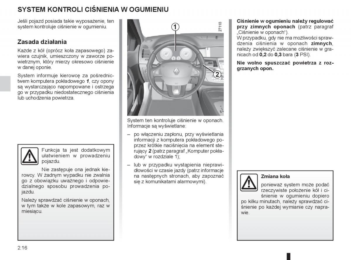 renault laguna 3 iii instrukcja obslugi / page 96