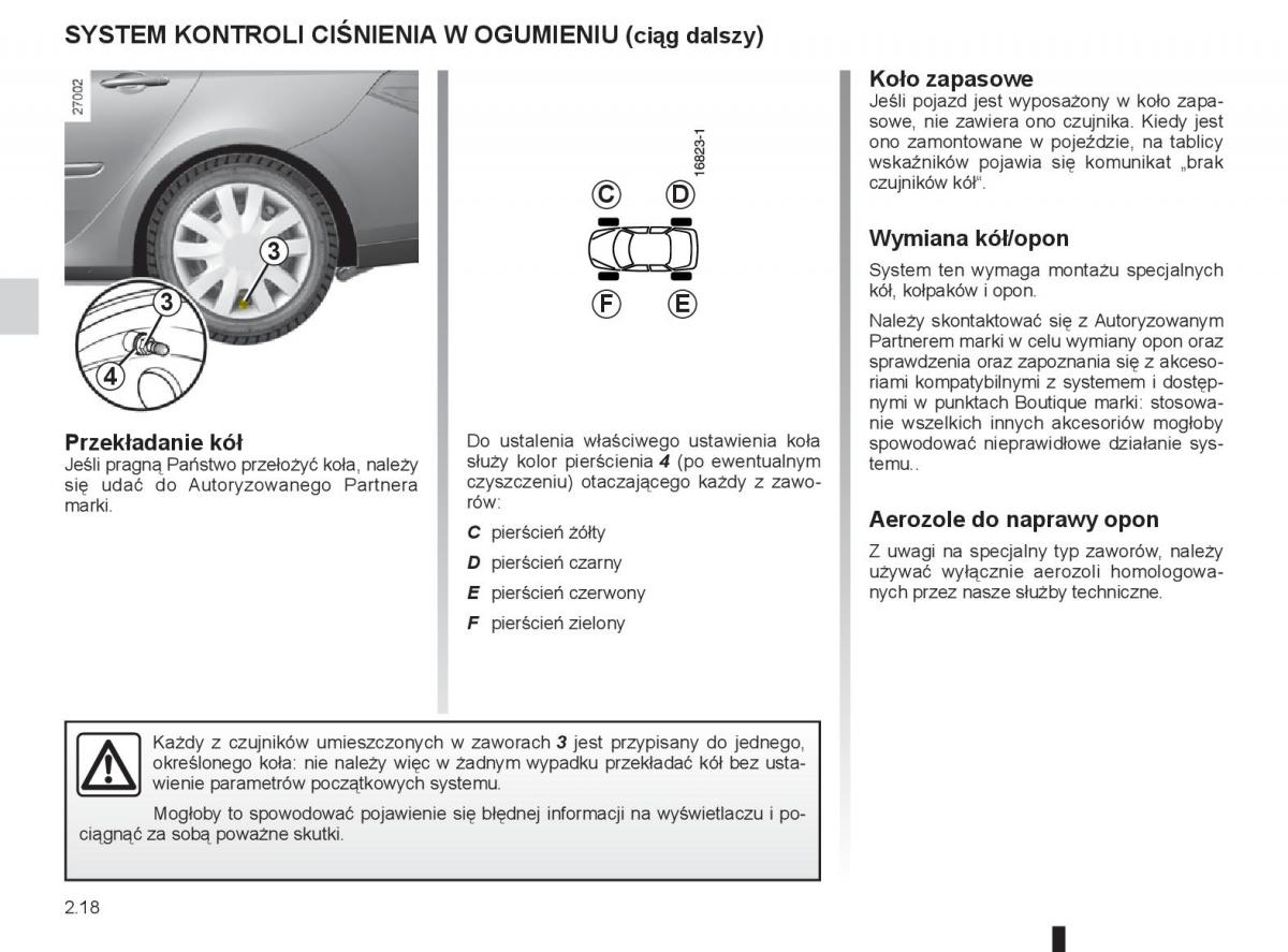 renault laguna 3 iii instrukcja obslugi / page 98