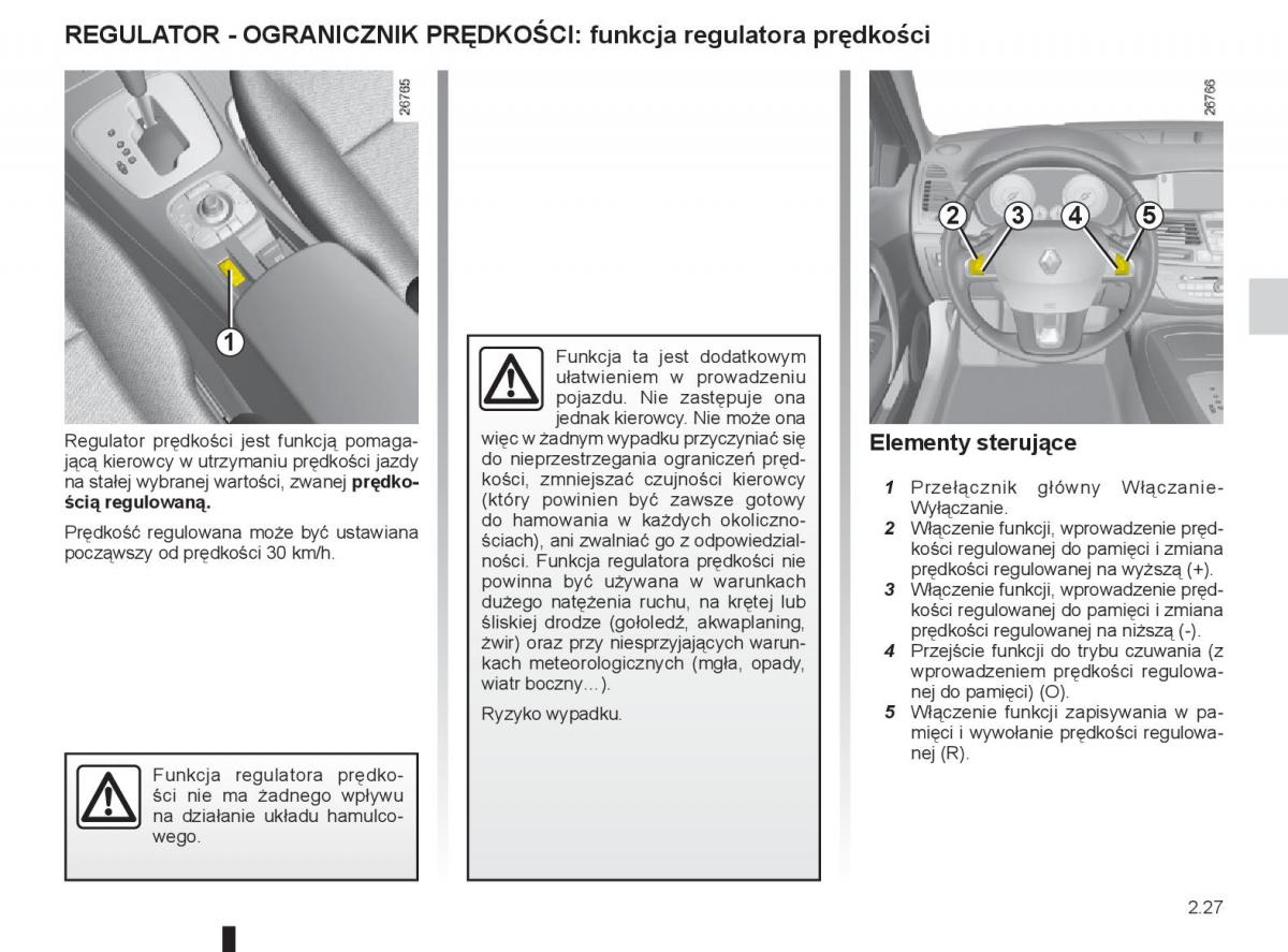 renault laguna 3 iii instrukcja obslugi / page 107