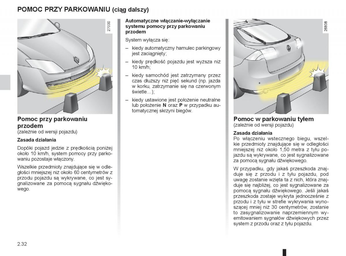 renault laguna 3 iii instrukcja obslugi / page 112