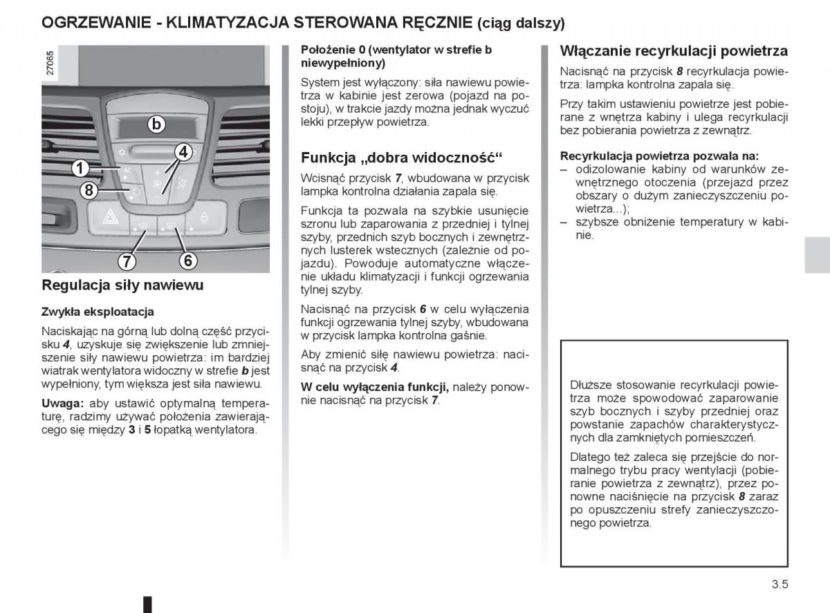 renault laguna 3 iii instrukcja obslugi / page 121