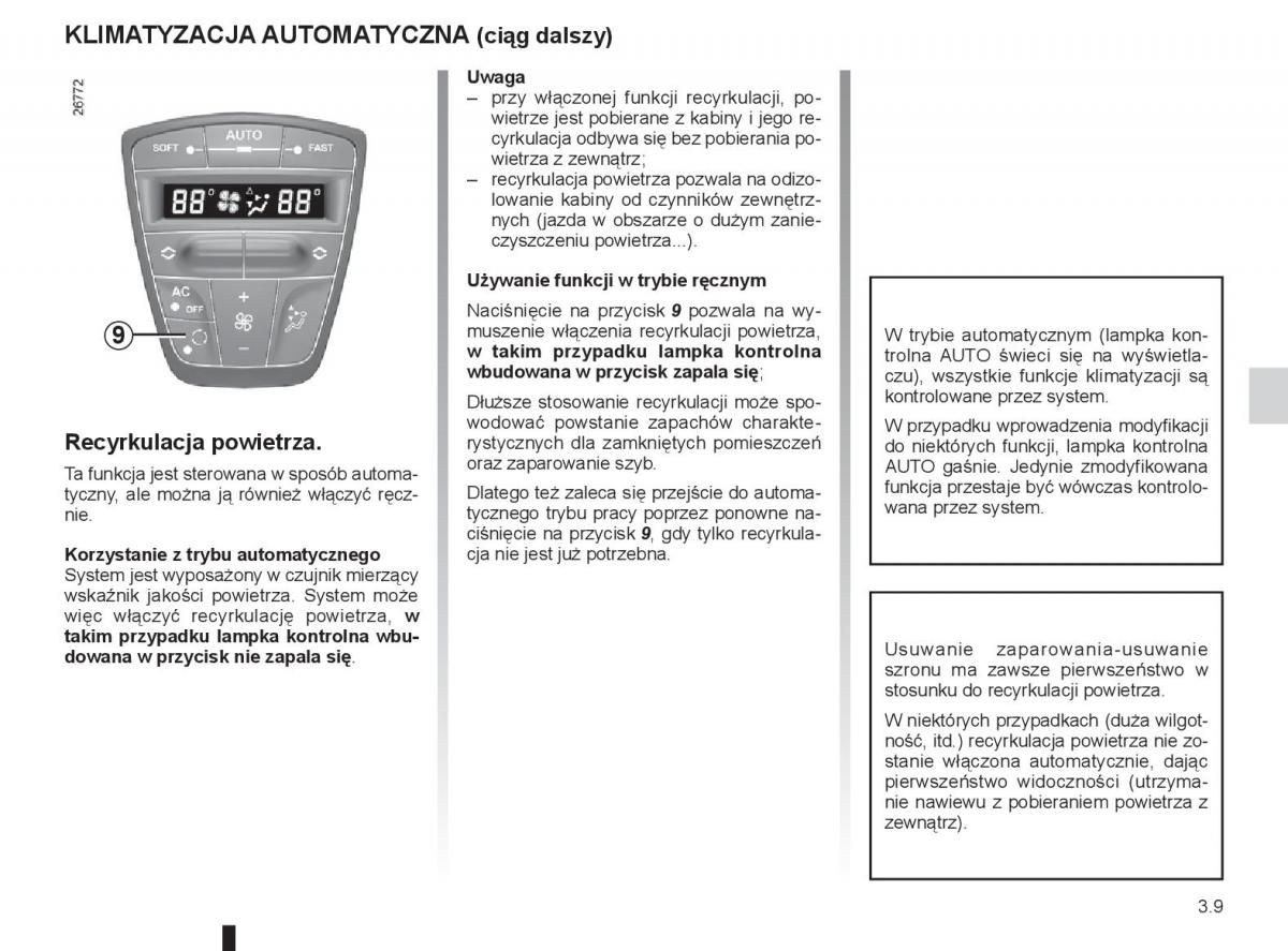 renault laguna 3 iii instrukcja obslugi / page 125