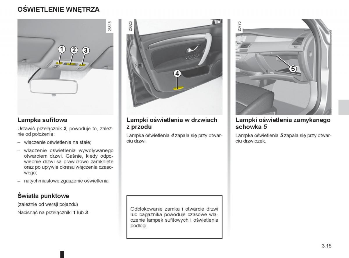 renault laguna 3 iii instrukcja obslugi / page 131