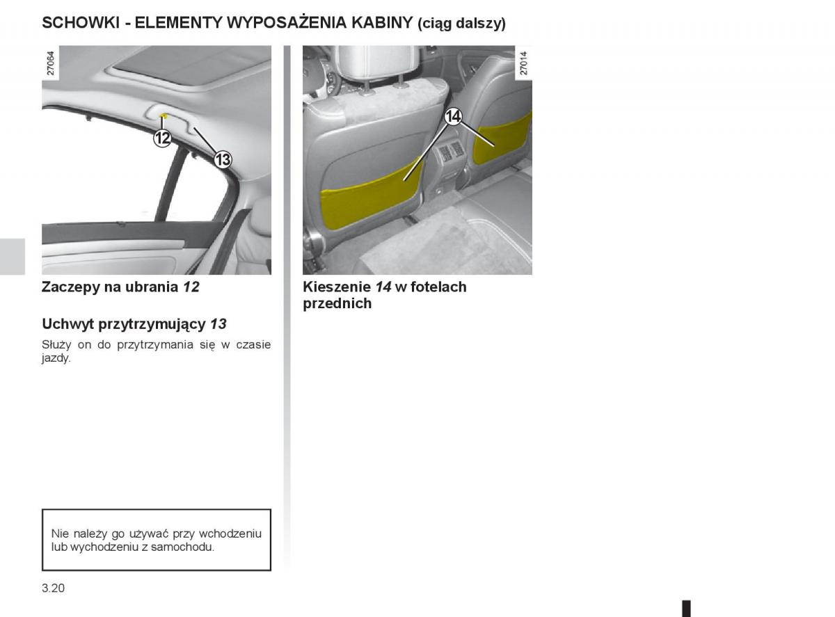 renault laguna 3 iii instrukcja obslugi / page 136