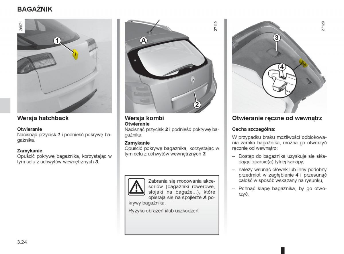 renault laguna 3 iii instrukcja obslugi / page 140