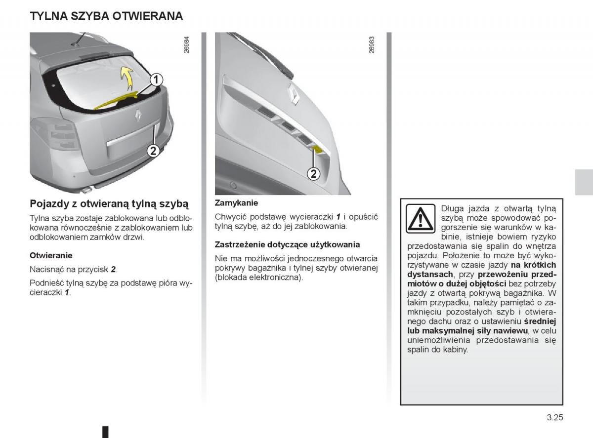 renault laguna 3 iii instrukcja obslugi / page 141