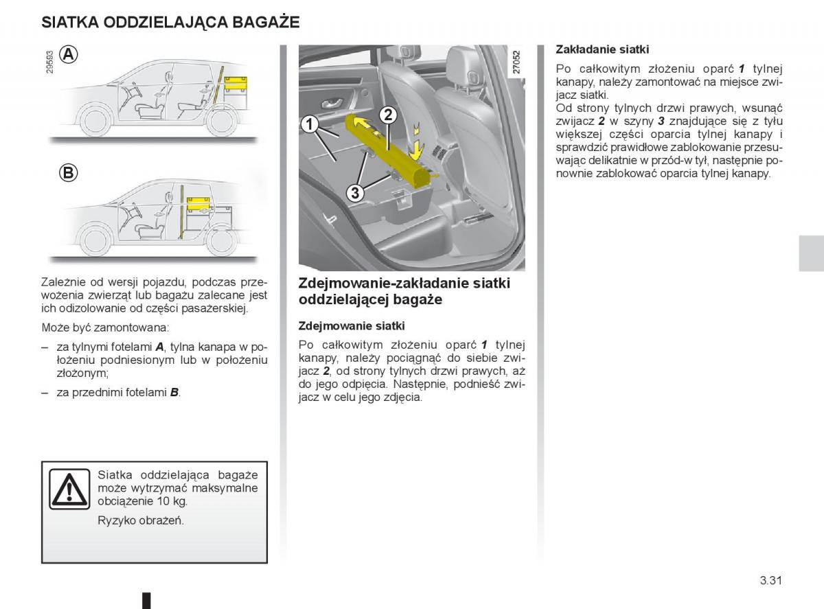 renault laguna 3 iii instrukcja obslugi / page 147