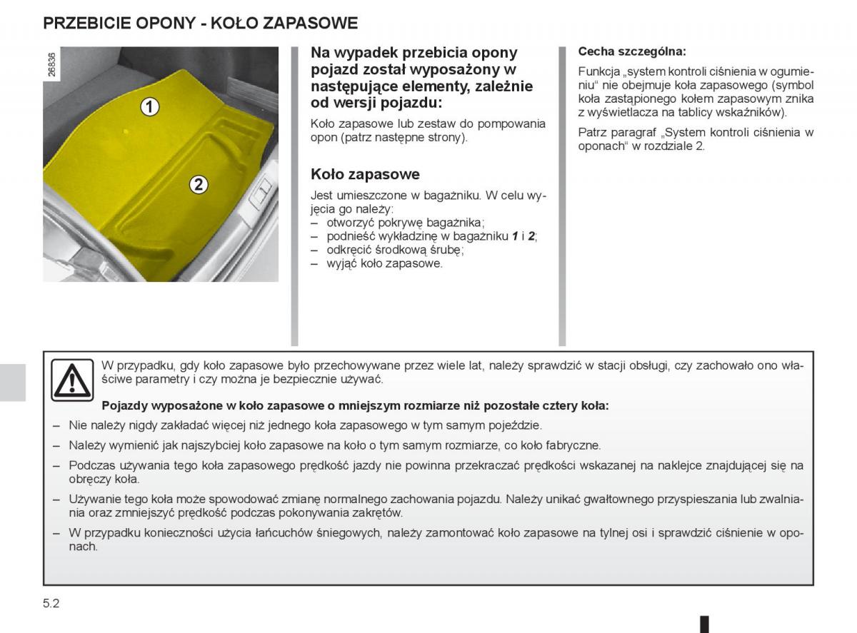 renault laguna 3 iii instrukcja obslugi / page 168