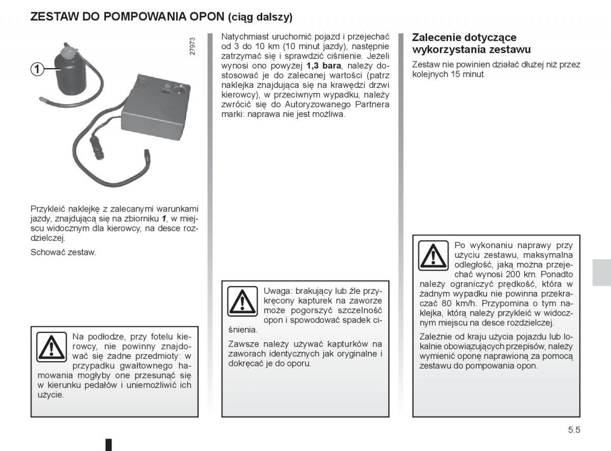 renault laguna 3 iii instrukcja obslugi / page 171