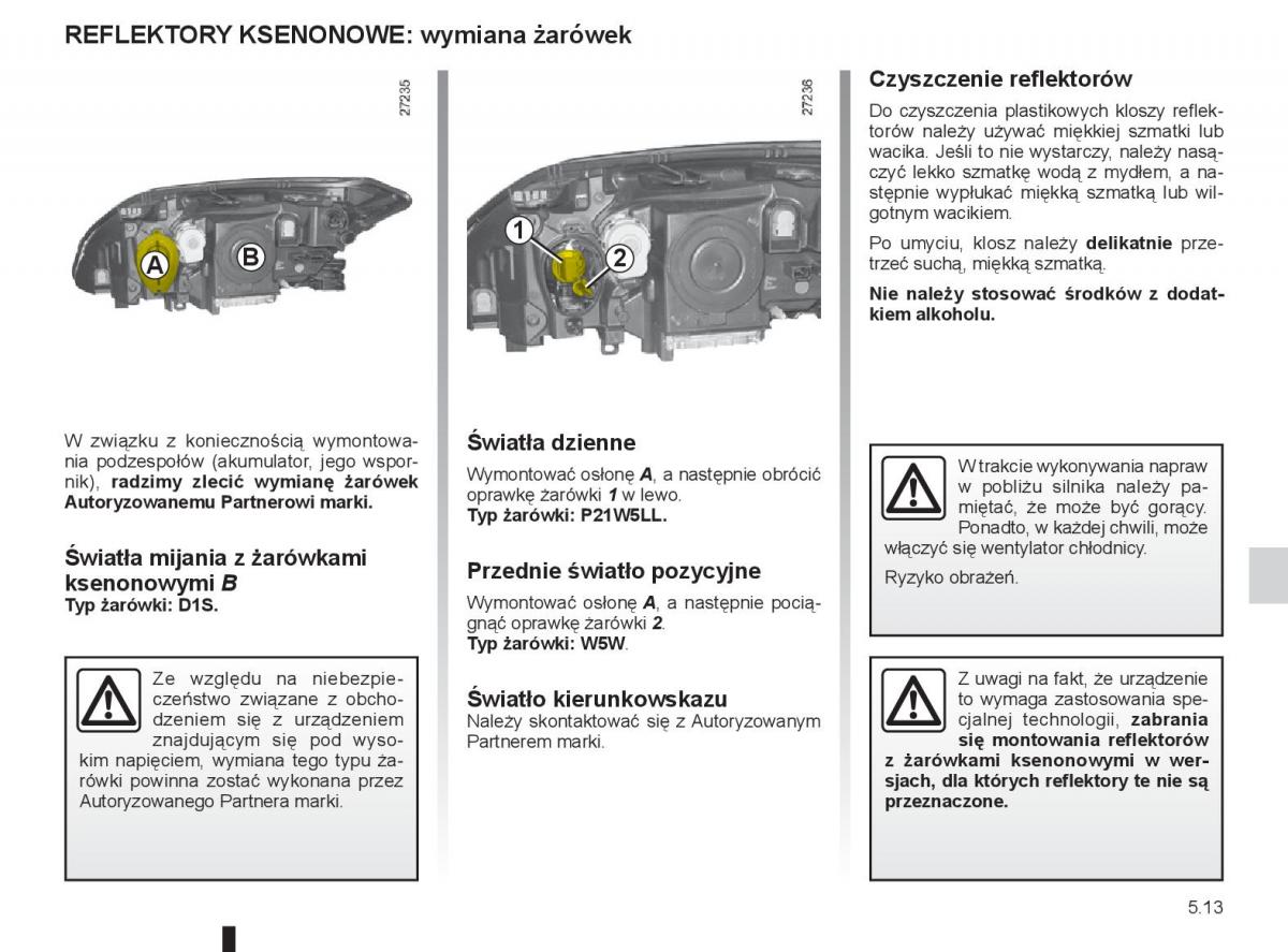 renault laguna 3 iii instrukcja obslugi / page 179