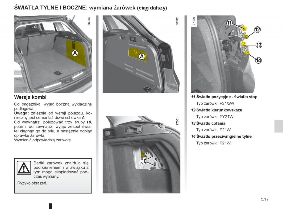 renault laguna 3 iii instrukcja obslugi / page 183