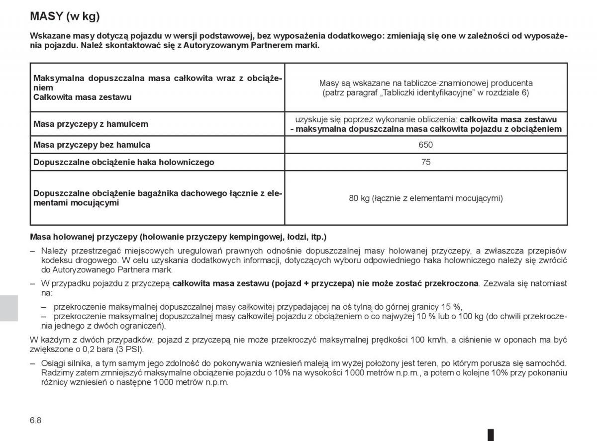 renault laguna 3 iii instrukcja obslugi / page 210