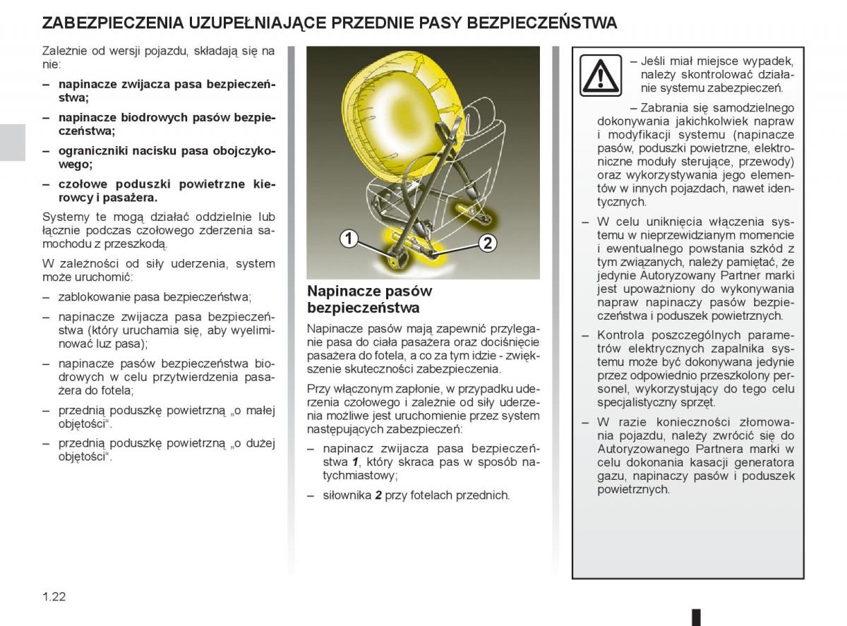 renault laguna 3 iii instrukcja obslugi / page 28