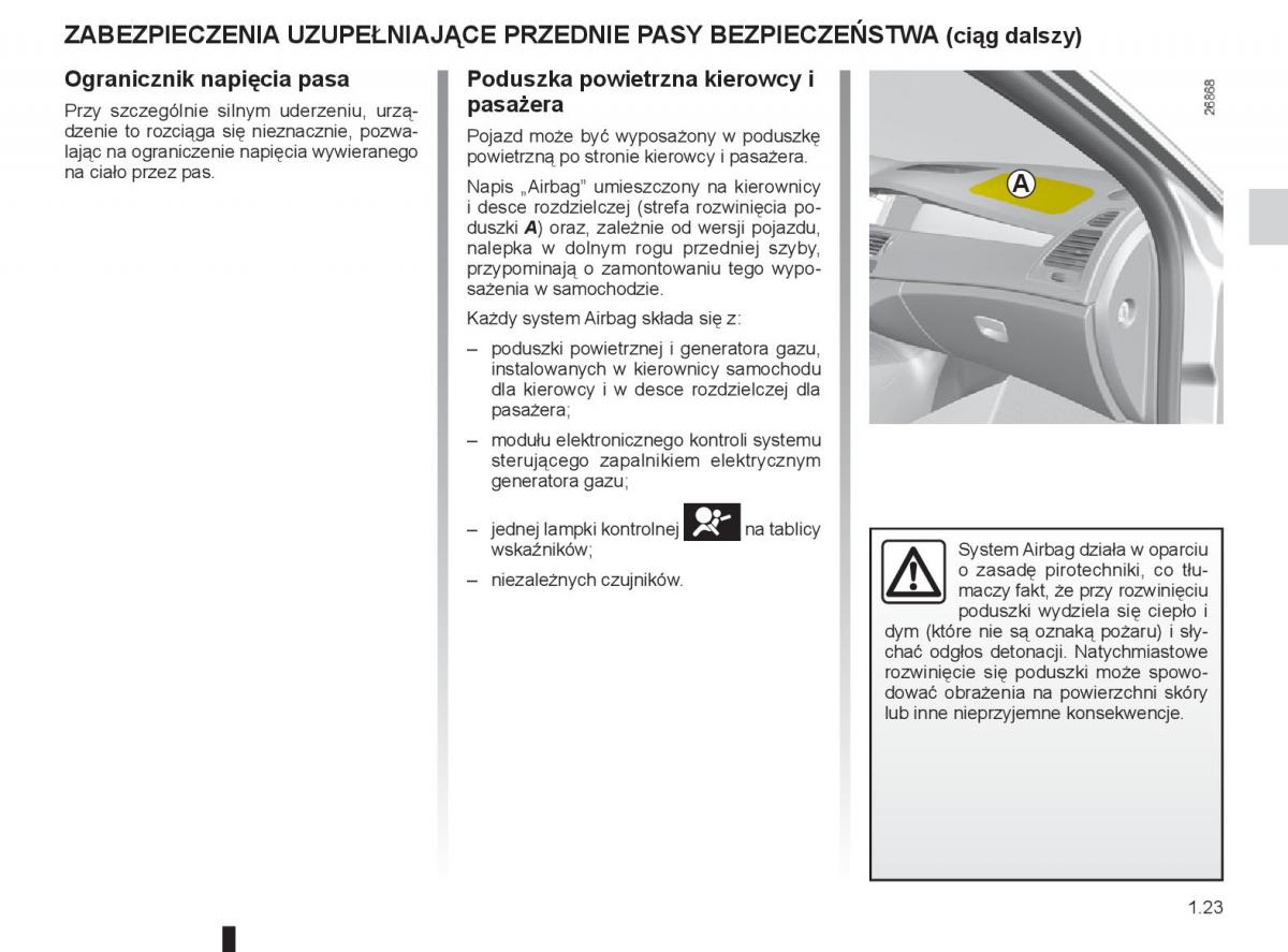 renault laguna 3 iii instrukcja obslugi / page 29