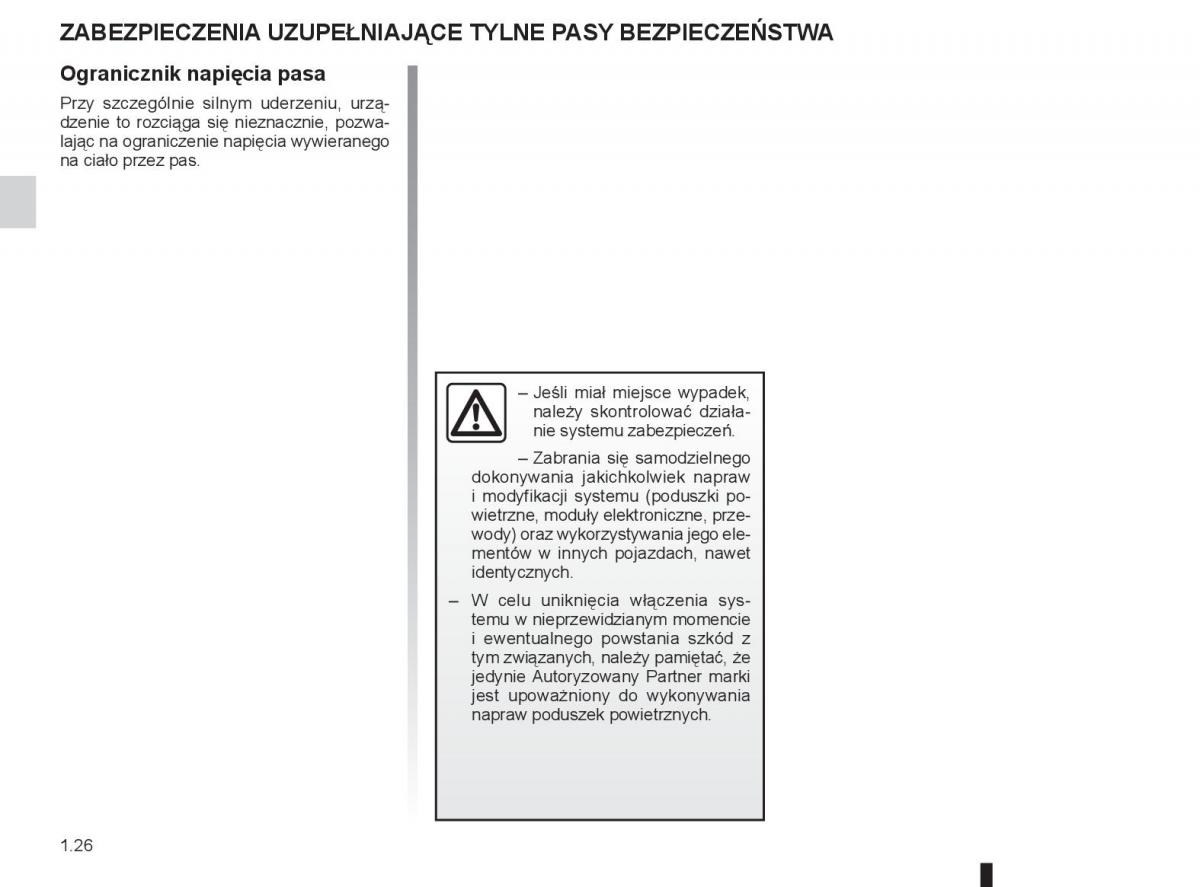 Renault Laguna 3 III instrukcja obslugi / page 32