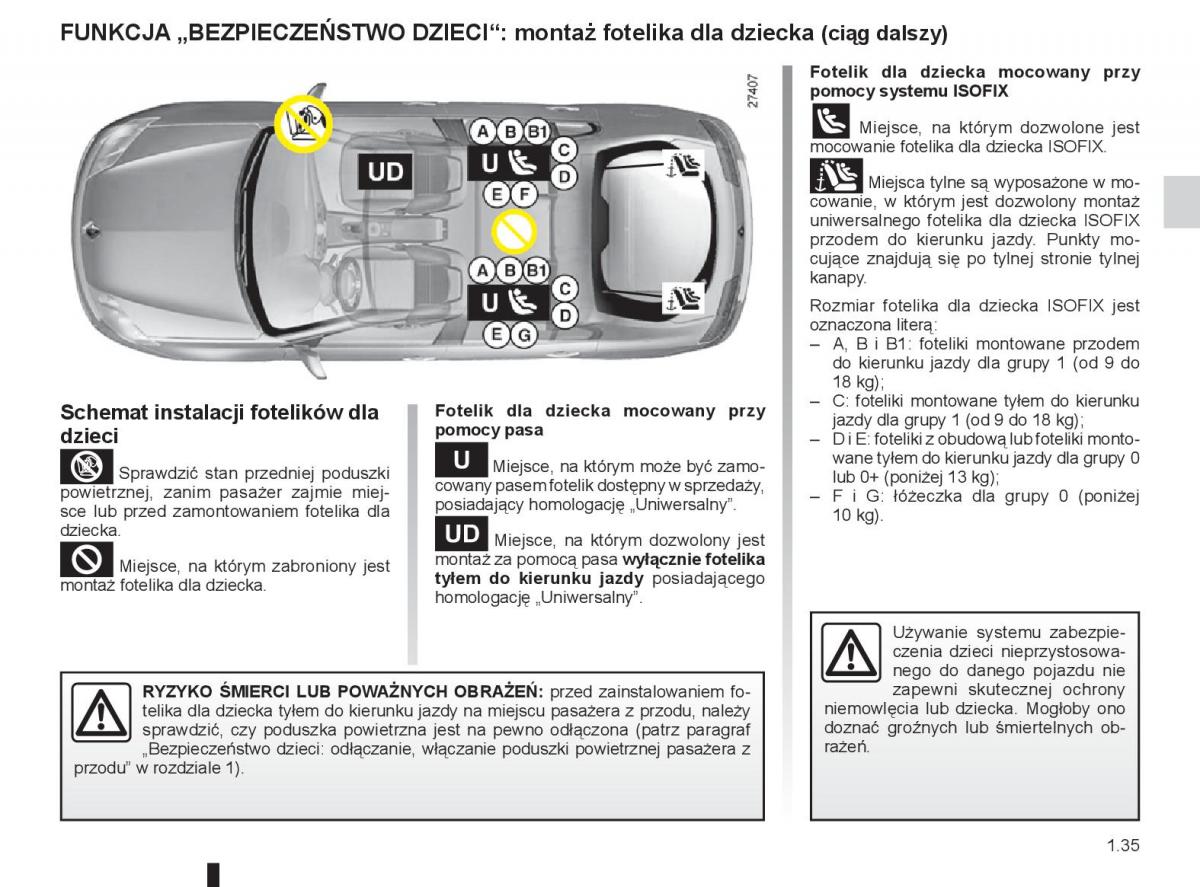 renault laguna 3 iii instrukcja obslugi / page 41