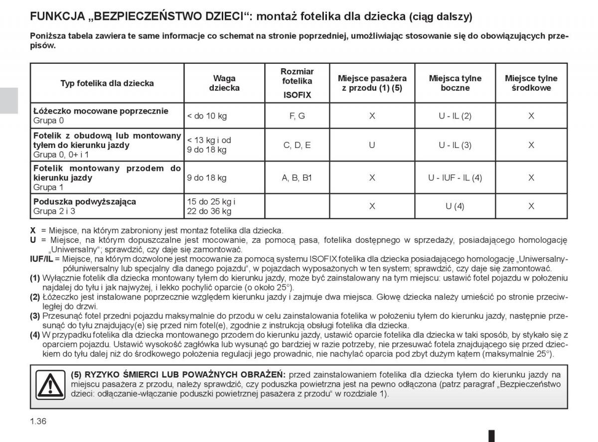 renault laguna 3 iii instrukcja obslugi / page 42