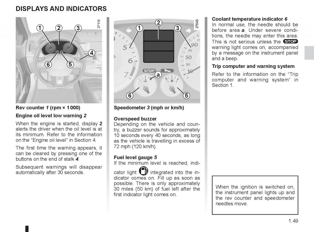 Renault Laguna 3 III owners manual / page 55