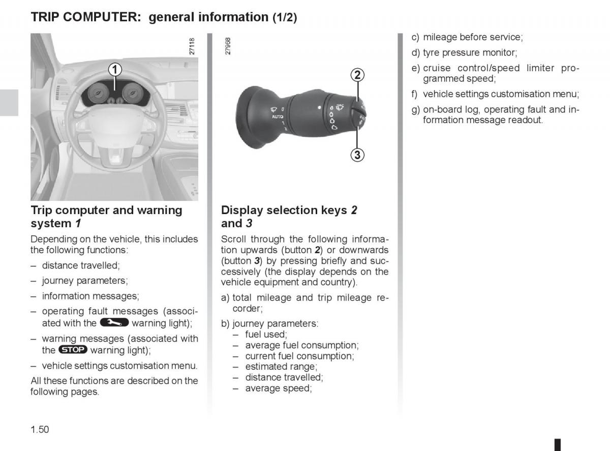 Renault Laguna 3 III owners manual / page 56