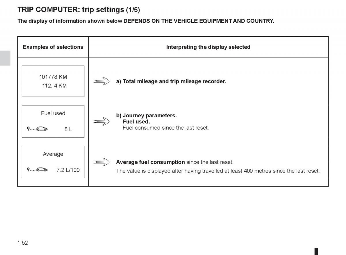 Renault Laguna 3 III owners manual / page 58