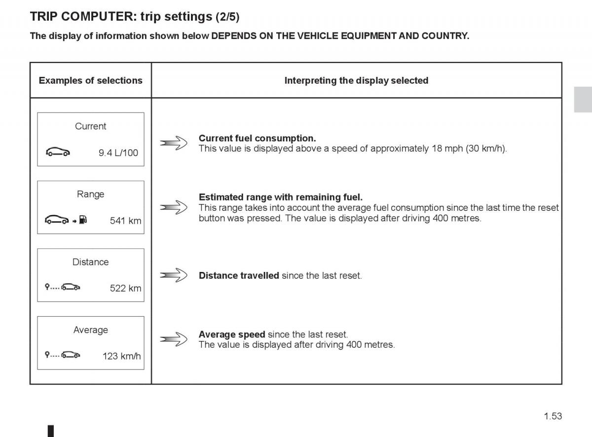 Renault Laguna 3 III owners manual / page 59