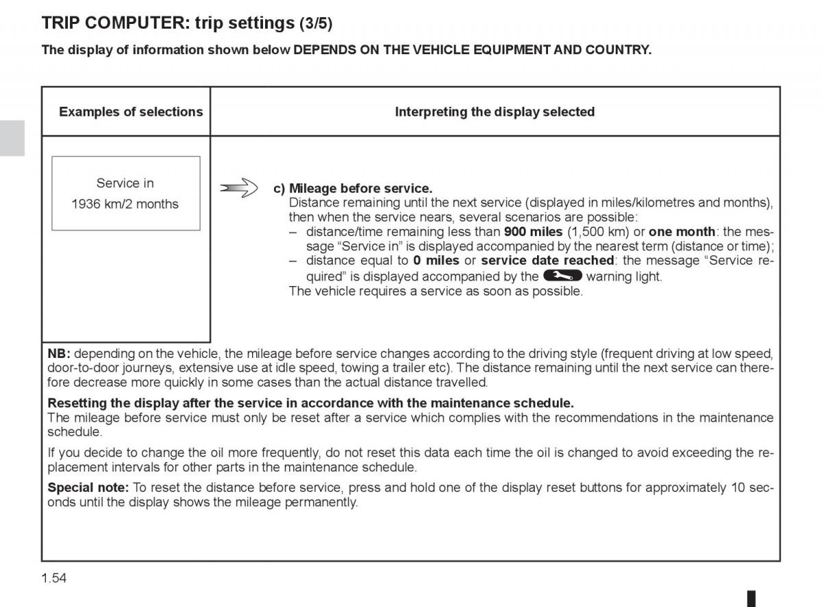 Renault Laguna 3 III owners manual / page 60