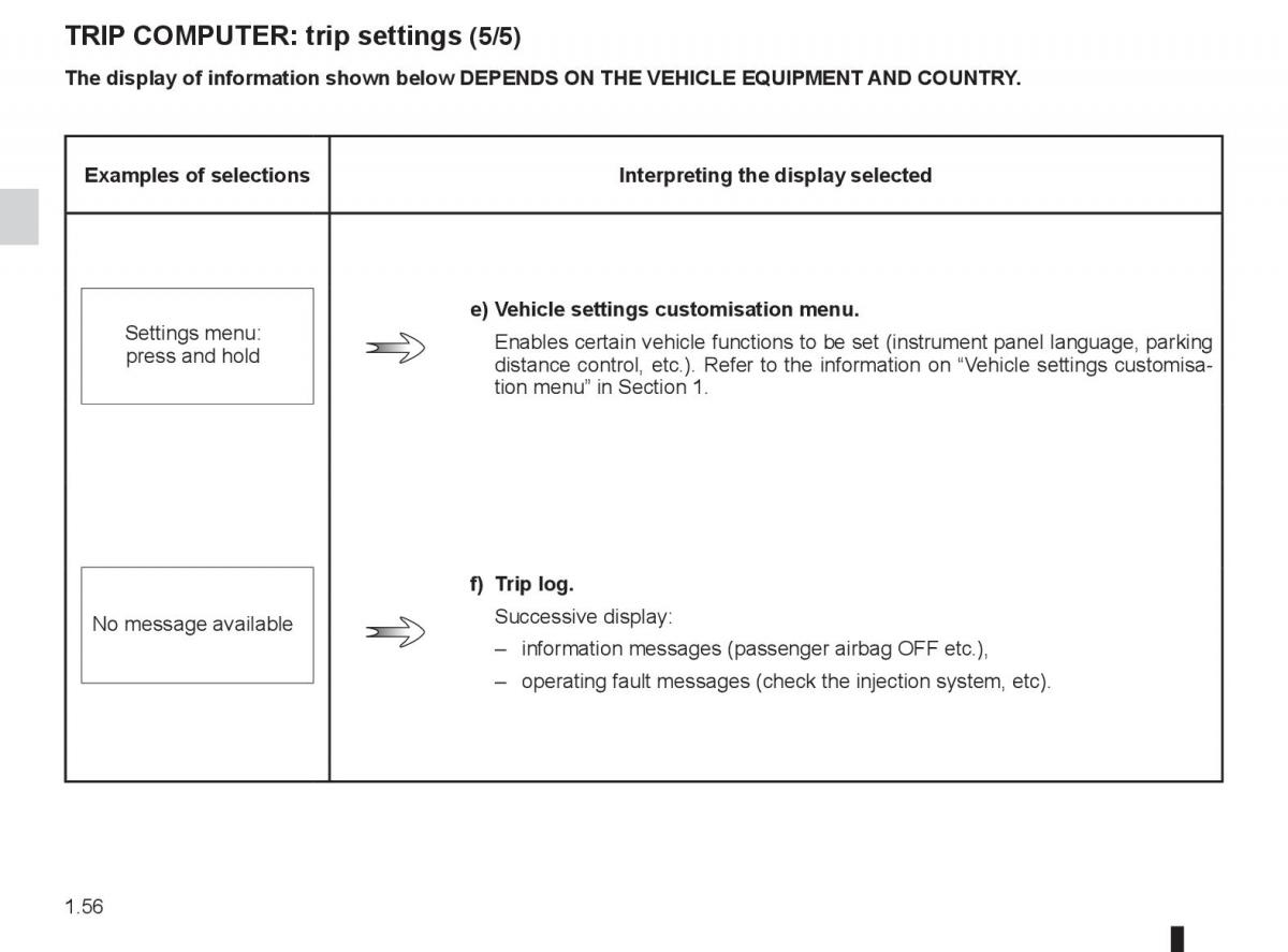 Renault Laguna 3 III owners manual / page 62