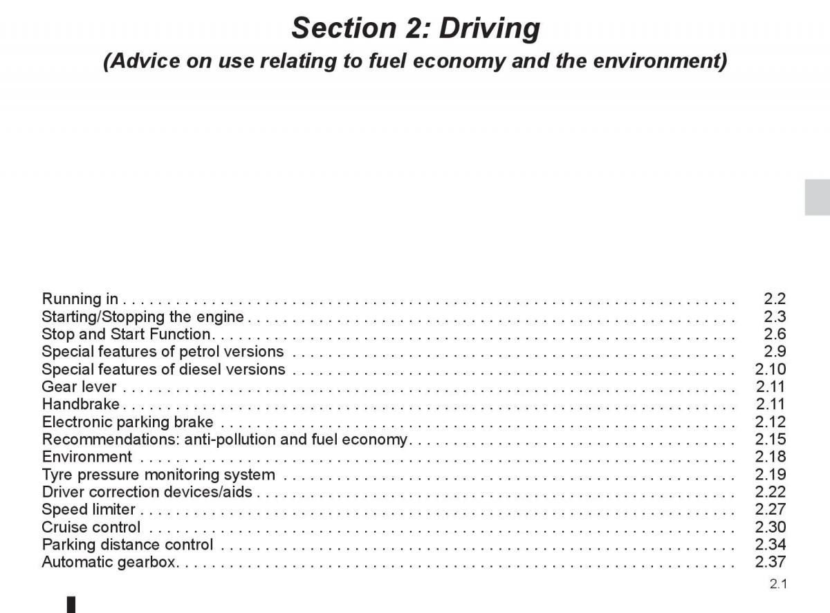 Renault Laguna 3 III owners manual / page 81