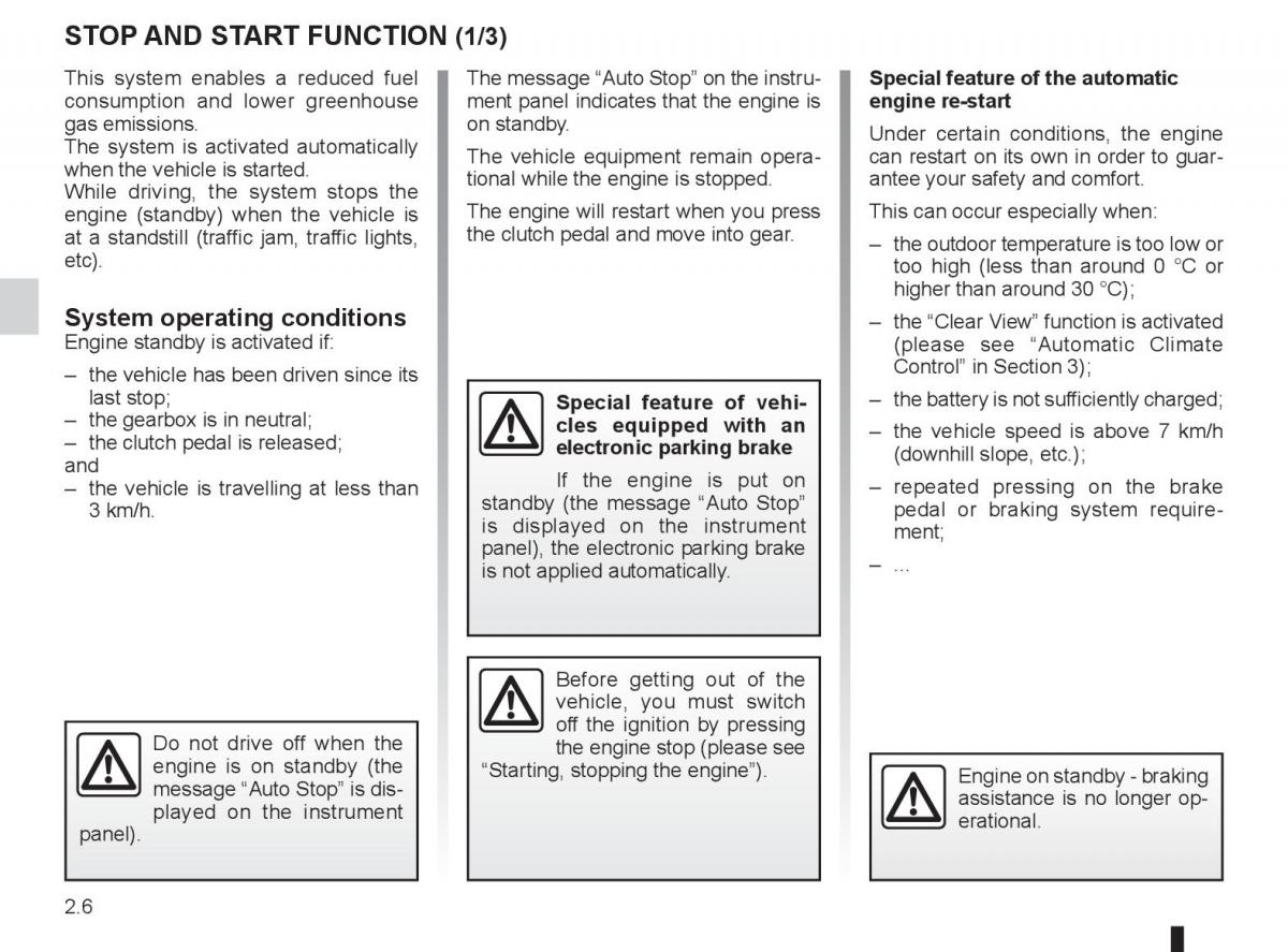 Renault Laguna 3 III owners manual / page 86